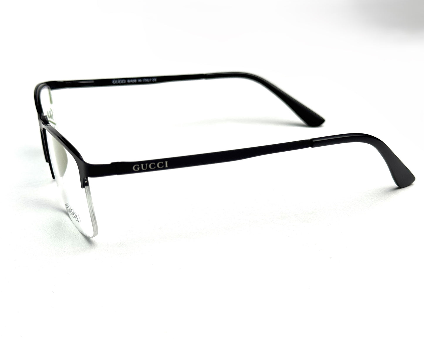 GUCCI 251 Black Half Rim
