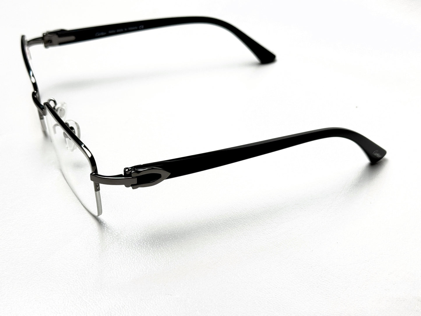 CARTIER - CT00440O - Half Rim - Gun Metal