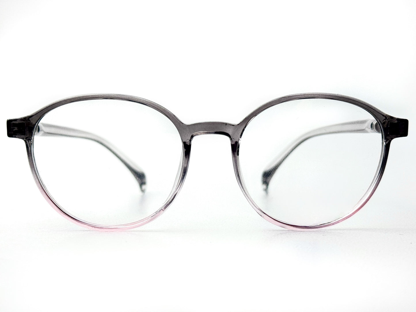 Round Grey and Pink