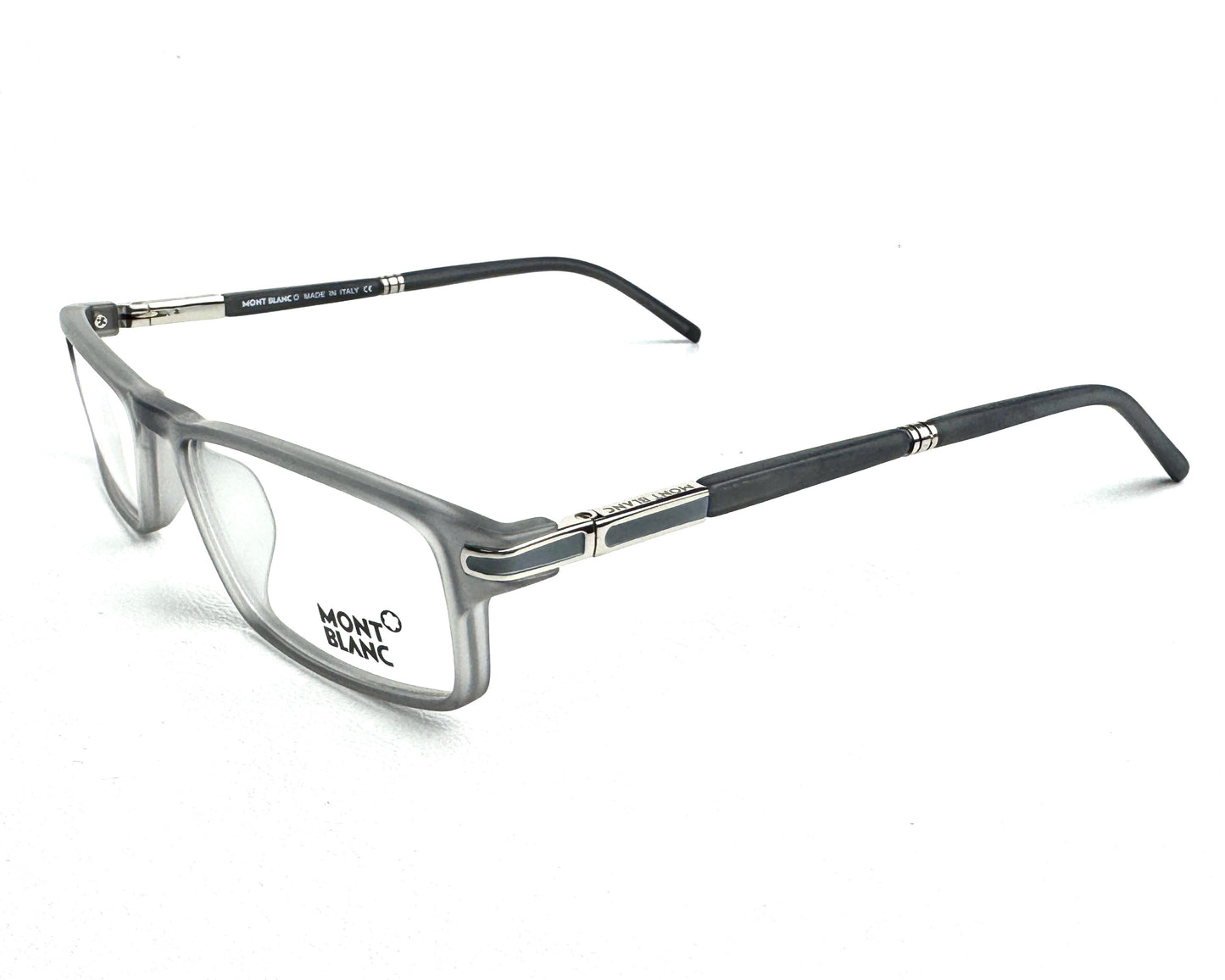 MONT BLANC Matte Grey Reading Glasses