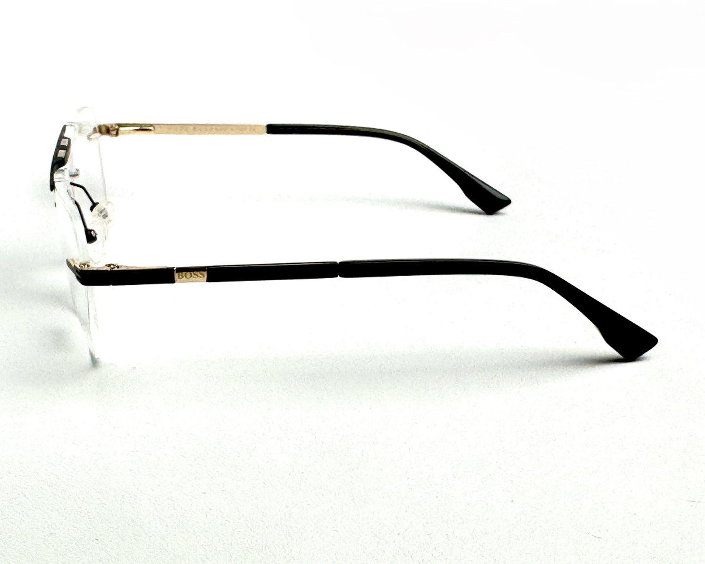 HUGO BOSS G5013 Black Rimless