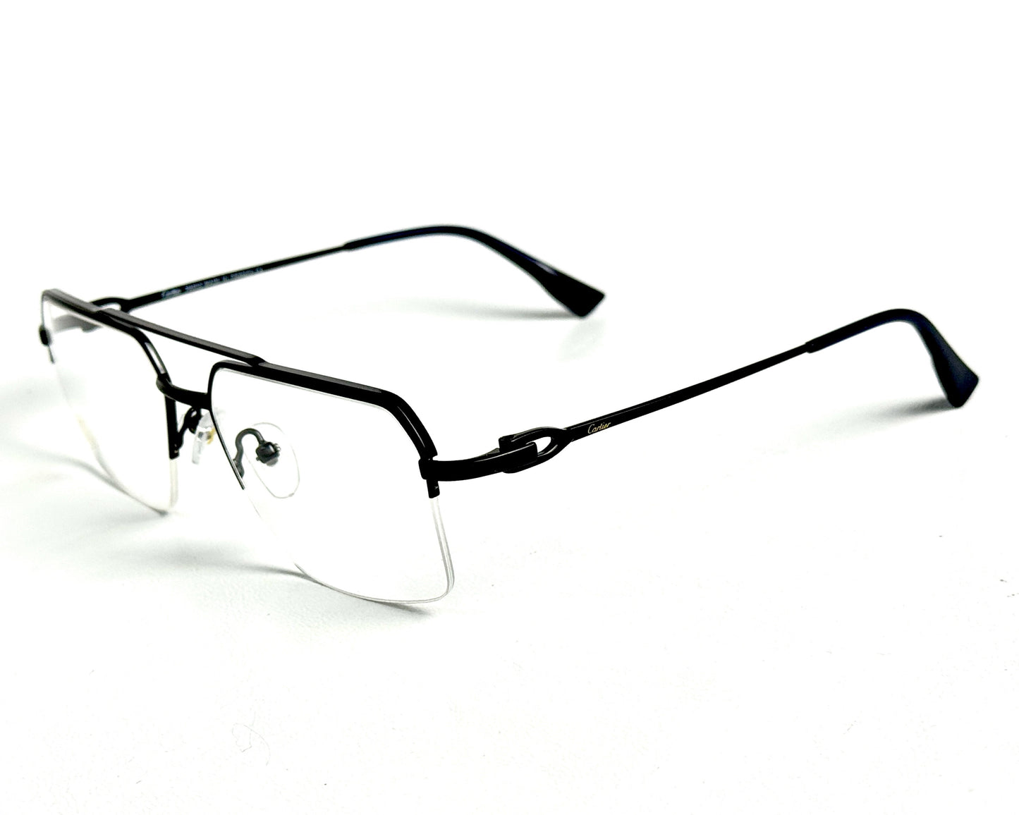 Cartier 120366 Black Half Rim