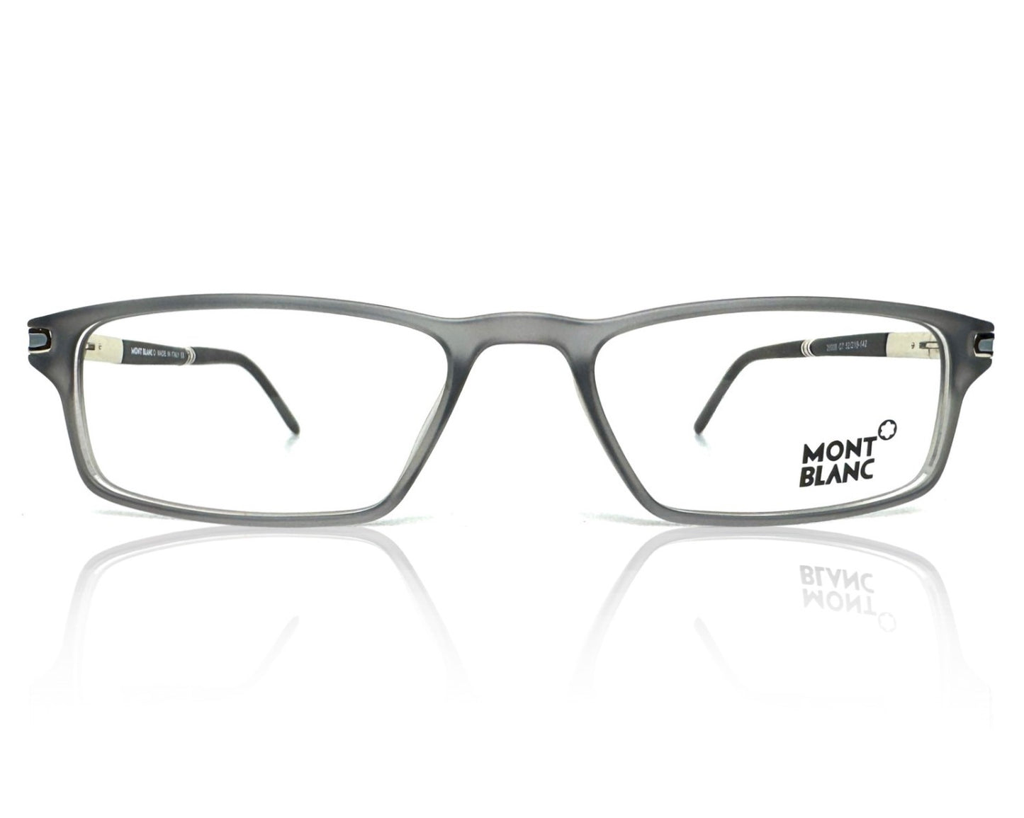MONT BLANC Matte Grey Reading Glasses