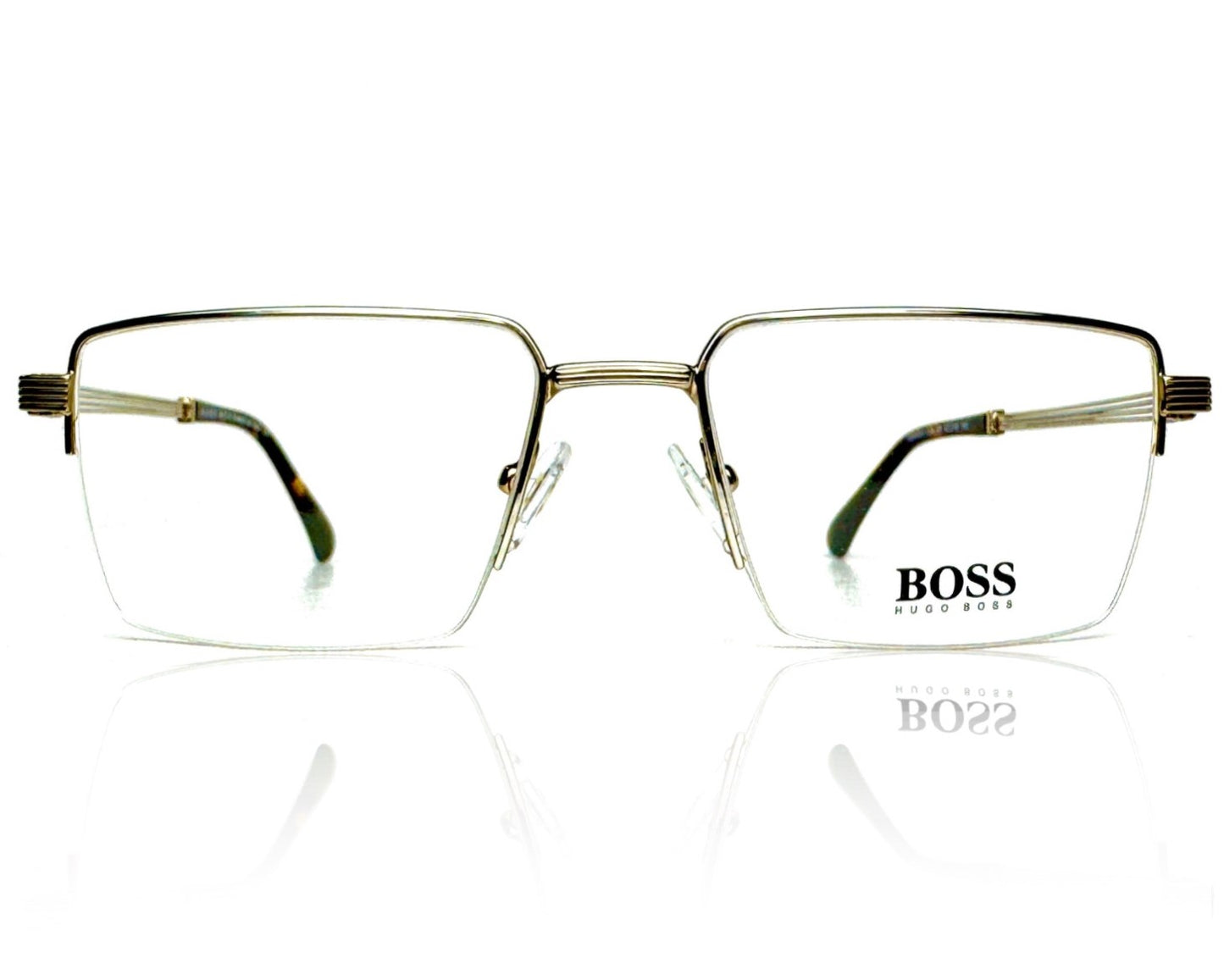 HUGO BOSS - 120535 Silver Half Rim