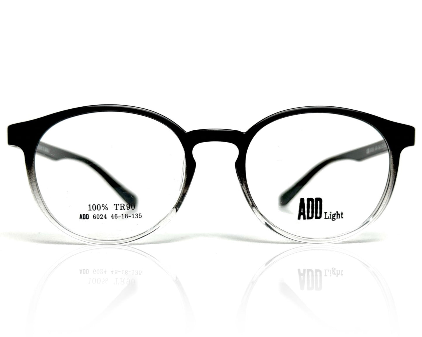 Round Gradient Black 6024