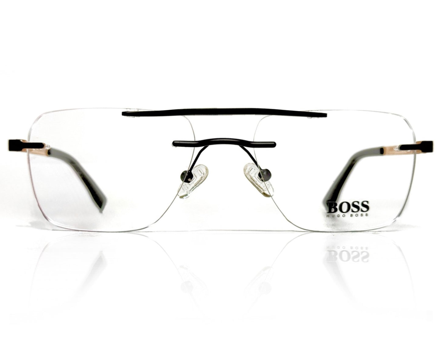 HUGO BOSS G5013 Black Rimless