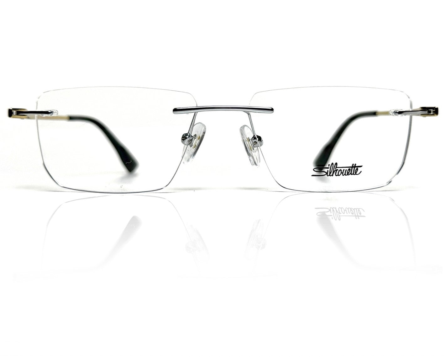 Silhouette 20512 Silver Rimless