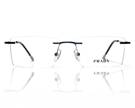 PRADA - 10566J - Blue Rimless