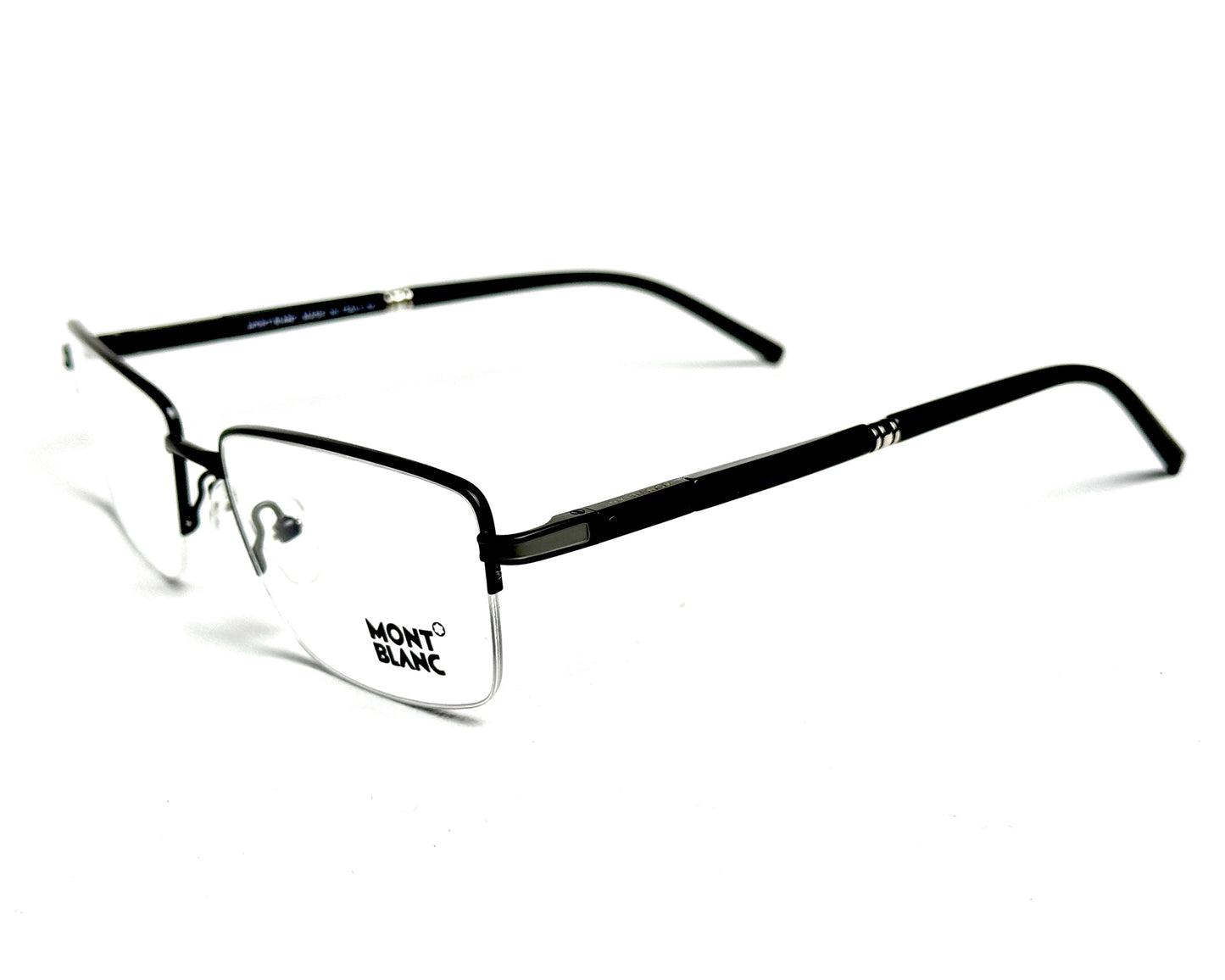 MONT BLANC 88128 Half-Rim Black