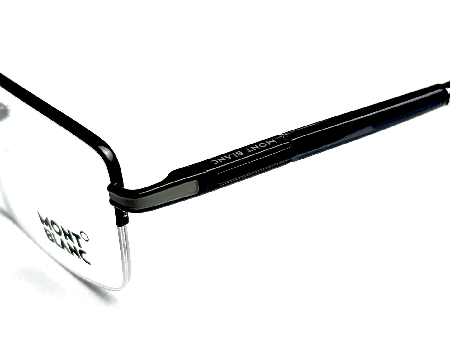 MONT BLANC 88128 Half-Rim Black