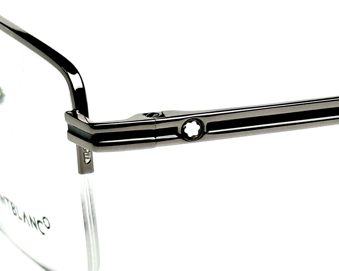 MONT BLANC 0827 Half-Rim Gun Metal