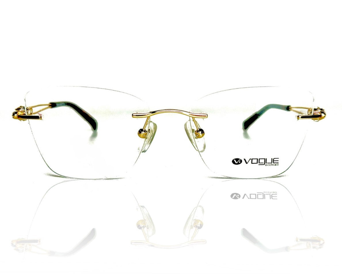 VOGUE - 12948J Golden Rimless