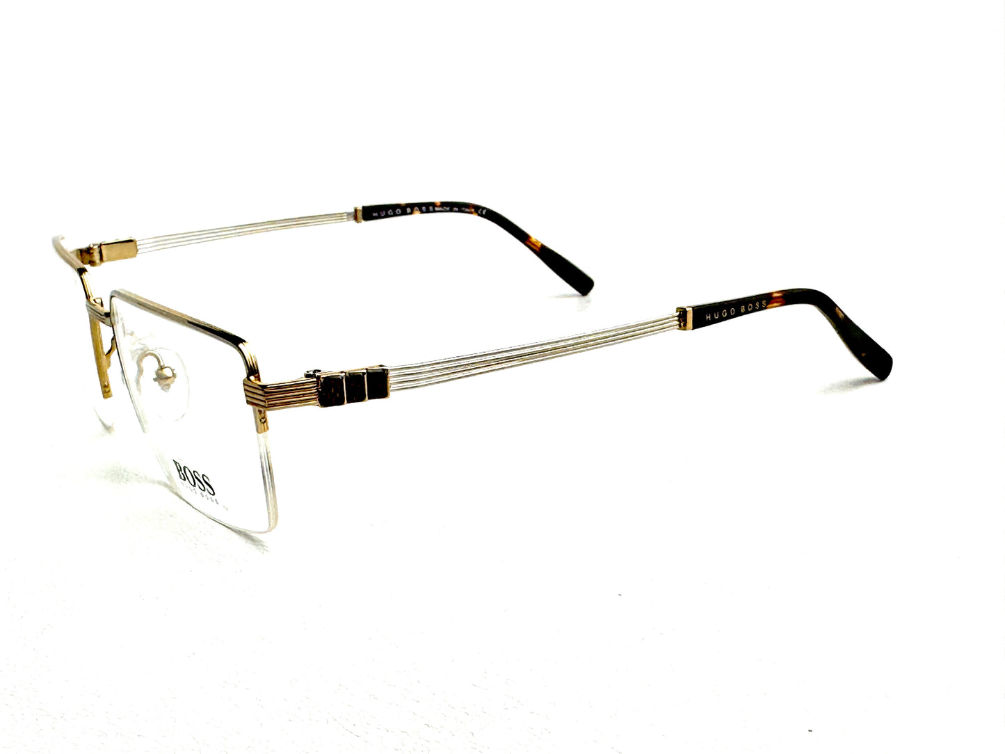 HUGO BOSS - 120535 Silver Half Rim