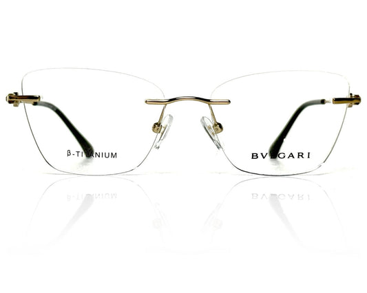 BVLGARI 120574 Rimless Golden