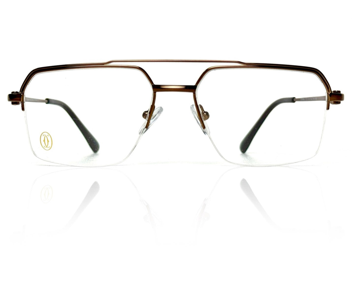 CARTIER 120366 Copper Half Rim