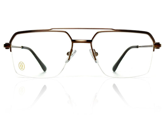 CARTIER 120366 Copper Half Rim