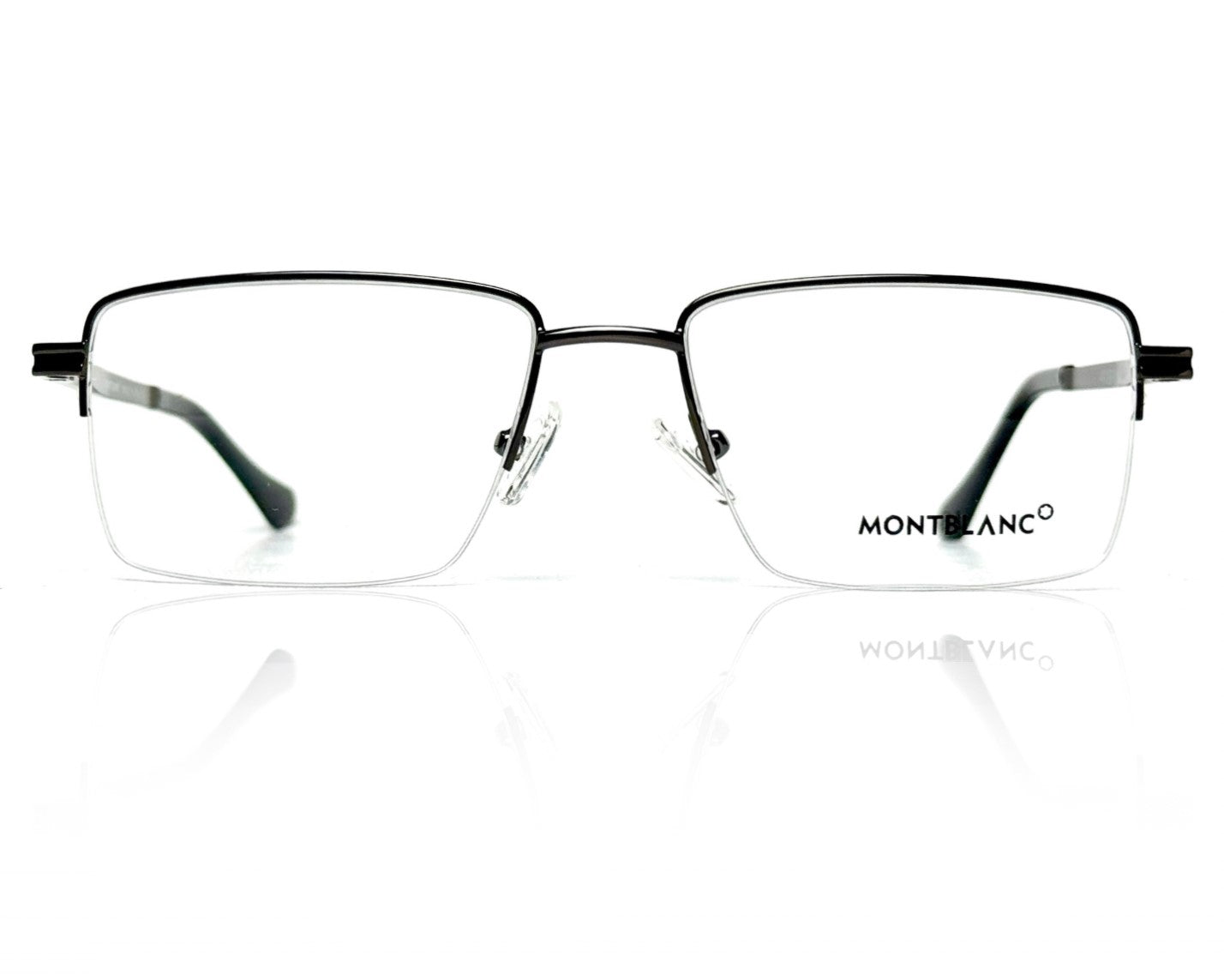 MONT BLANC 0827 Half-Rim Gun Metal