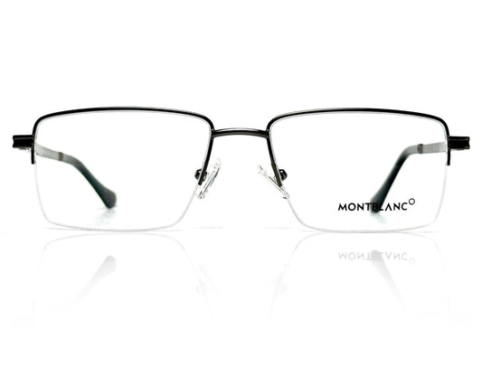 MONT BLANC 0827 Half-Rim Gun Metal