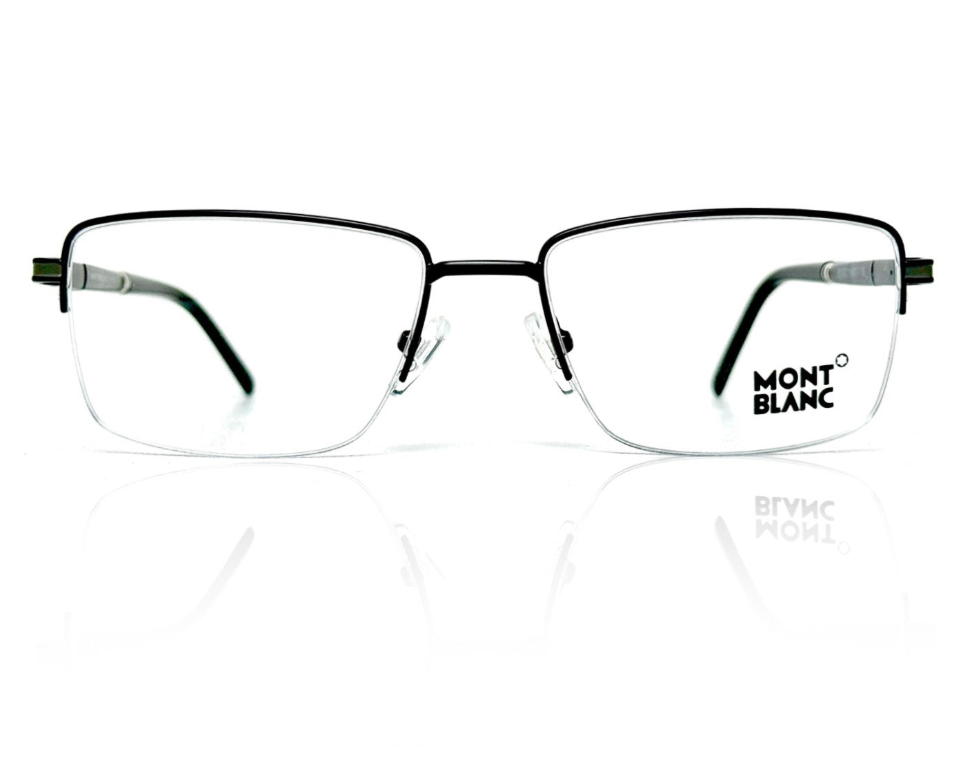 MONT BLANC 88128 Half-Rim Black