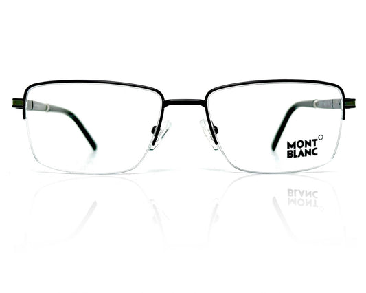 MONT BLANC 88128 Half-Rim Black