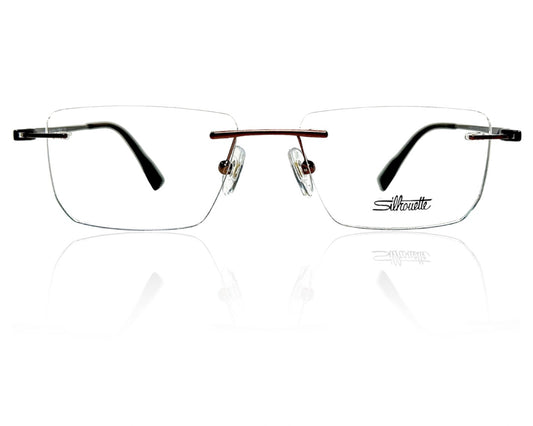 Silhouette 20512 Brown Rimless
