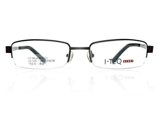 823 Black Half Rim