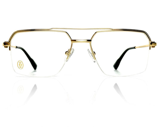 Cartier 120366 Golden Half Rim